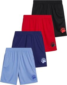 img 4 attached to Black Bear Boys Active Shorts Boys' Clothing ~ Active