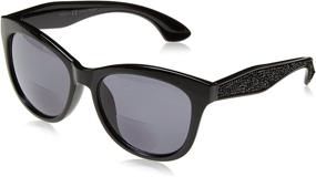 img 4 attached to Peepers Caliente Bifocal Sunglasses Tortoise Vision Care
