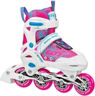 🛼 roller derby ion 7.2 girl's adjustable inline skates: enhance skating performance with adjustable sizing логотип