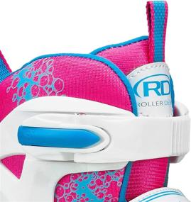 img 3 attached to 🛼 Roller Derby ION 7.2 Girl's Adjustable Inline Skates: Enhance Skating Performance with Adjustable Sizing