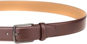 img 2 attached to 👔 Tall Brown Men's Belt: The Perfect Addition to Your Wardrobe!