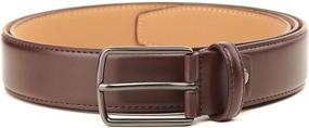 img 3 attached to 👔 Tall Brown Men's Belt: The Perfect Addition to Your Wardrobe!