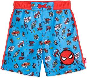 img 4 attached to Marvel Spider Swim Trunks Boys