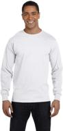 👕 hanes tagless comfortsoft crewneck t shirt: premium boys' clothing for ultimate comfort and style logo