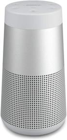 img 4 attached to Bose SoundLink Revolve (Серия II) Портативный Bluetooth-колонка – Серебро, Водонепроницаемый и 360° звук: Покупайте сейчас!