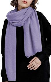 img 4 attached to Womens Cashmere Pashmina Elegant Blanket Women's Accessories in Scarves & Wraps