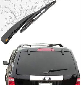 img 1 attached to OE Style Rear Wiper Blade Arm Set for Ford Escape 2008-2012 8L8Z17526-C - High-Quality Replacement