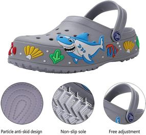 img 1 attached to DIOXADOP Little Lightweight Slippers Sandals: Perfect Footwear for Boys