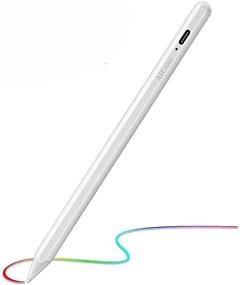 img 4 attached to 🖌️ Palm Rejection Stylus Pen for iPad 2018-2020 Pro & more, Enhancing Precision in Writing & Drawing