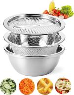 Multifunction stainless steel basin grater slicer wash drain 3 in 1 Cutter