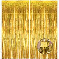 hdljd metallic fringe curtain decoration logo