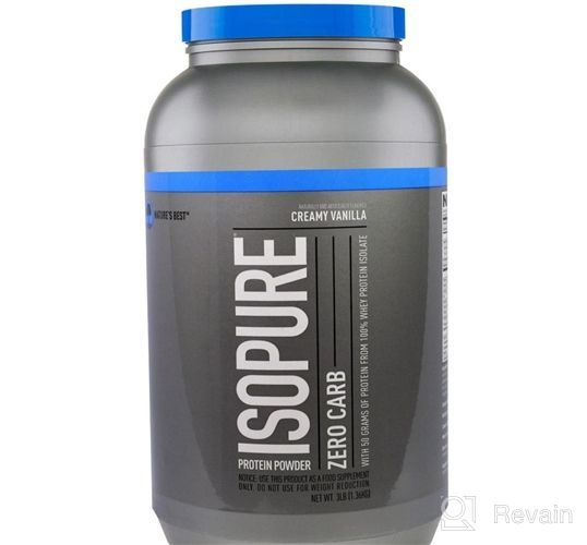 img 1 attached to Isopure Zero Carb Unflavored Whey Protein Isolate - 25g Protein, Keto-Friendly, GMO Free - 1lb Pack (No Added Flavors/Sweeteners/Colors) review by Troy Boettcher
