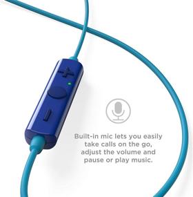 img 2 attached to TCL SOCL100BT Wireless Earbuds Bluetooth Headphones with 🎧 Quick Charge, Built-in Mic - Ocean Blue, One Size