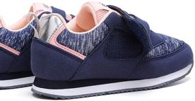 img 2 attached to Okilol Toddler Sneakers: Athletic 👟 Running Shoes for Boys with Style