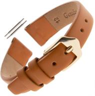 gilden ladies classic calfskin fashion color flat ⌚ leather watch band f60 - 10-14mm - stylish and timeless logo