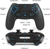 wireless controller playstation vibration bluetooth logo