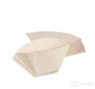 img 1 attached to ☕ 100 Natural Unbleached #4 Cone Coffee Filters review by Tara Ford