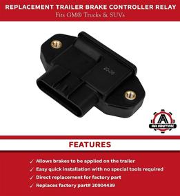 img 3 attached to Upgraded Trailer Brake Controller Relay Assembly - Direct Replacement for 20904439 - Fits Chevy, GMC, and Cadillac Vehicles - Escalade, ESV, Silverado 1500, 2500HD, Sierra 3500HD, Yukon, Tahoe