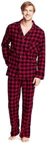 img 1 attached to 🐃 Hanes Buffalo Print Flannel Pajamas in XXL Size