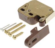 🔒 the hillman group 59280 polished brass mini-latch with catch, 2-pack: secure your space with stylish elegance logo