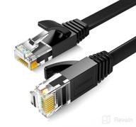 img 1 attached to 🔌 White Ethernet Cable with Cat Connectors for Enhanced SEO review by Carol Miller