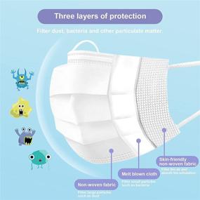 img 3 attached to YUIKIO Disposable Layers Protection: Advanced Breathable Occupational Health & Safety Products