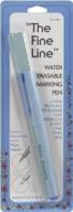 💧 collins water-erasable marking pen blue fine line - seo-friendly product name logo