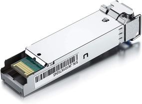 img 1 attached to 🔌 High-Speed SFP Transceiver 1.25G 1000Base-LX, 1310nm Single-Mode Fiber (SMF), 10 km Reach, Compatible with Cisco GLC-LH-SMD/GLC-LH-SM/SFP-GE-L, Meraki MA-SFP-1GB-LX10, Ubiquiti UniFi UF-SM-1G, Mikrotik, Fortinet, Pack of 4