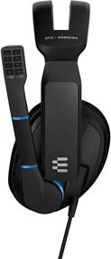 img 2 attached to Sennheiser EPOS GSP 300 Gaming Headset with Noise-Cancelling Mic, Flip-to-Mute, and Comfortable 🎧 Memory Foam Ear Pads for PC, Mac, Xbox One, PS4, Nintendo Switch, and Smartphone Compatibility.
