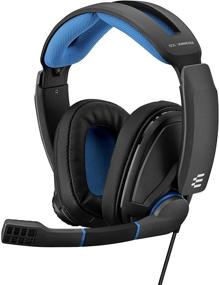 img 4 attached to Sennheiser EPOS GSP 300 Gaming Headset with Noise-Cancelling Mic, Flip-to-Mute, and Comfortable 🎧 Memory Foam Ear Pads for PC, Mac, Xbox One, PS4, Nintendo Switch, and Smartphone Compatibility.