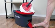 img 1 attached to 🧹 Efficient Floor Cleaning with the O-Cedar EasyWring Microfiber Spin Mop and Bucket System review by Kristen Reid