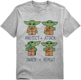 img 1 attached to LEGO STAR WARS Short Sleeve Boys' Clothing