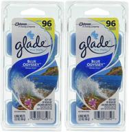 glade wax melts air freshener refill, blue odyssey - 2.3 oz, pack of 2 logo