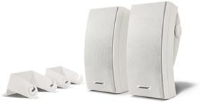 img 4 attached to Bose 251 Wall Mount Outdoor Environmental Speakers (White) - Unparalleled Audio Quality for Outdoor Entertainment