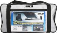 🚐 adco 2503 clear rv windshield cover: protect and enhance your rv's windshield logo