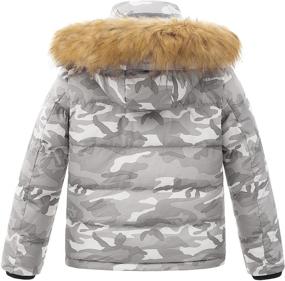 img 3 attached to 🧥 Ultimate Protection: Padded Winter Windproof Puffer Removable Boys' Clothing