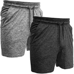 img 2 attached to Togym Shorts Inseam Bodybuilding Athletic Men's Clothing and Active