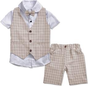 img 3 attached to 👶 Boys' Clothing Summer Elastic Infant Outfits