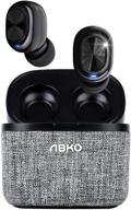 легкие bluetooth-наушники abko водонепроницаемые логотип