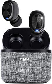 img 4 attached to Легкие Bluetooth-наушники ABKO Водонепроницаемые