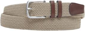 img 3 attached to 🔎 Optimal SEO: Amazon Essentials Stretch Woven Braid Belts for Men