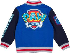 img 2 attached to 🐾 Kids' Paw Patrol Jacket & Short Sleeve T-Shirt Set with Chest Patch