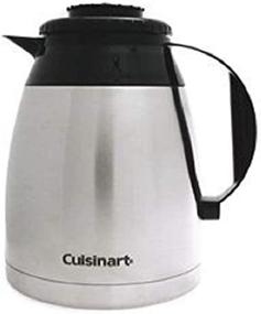 img 3 attached to ☕️ Кофейник из нержавеющей стали Cuisinart в черном цвете - DTC-975TC12BSS