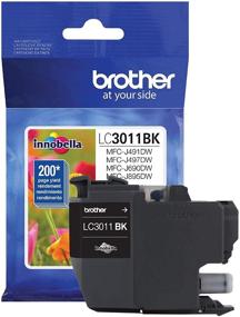 img 4 attached to 🖨️ Brother Printer LC3011BK Standard Cartridge - Single Pack, 200 Pages Yield, LC3011 Black Ink