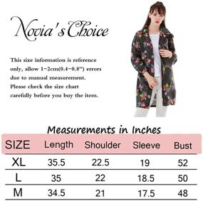 img 3 attached to Novias Choice Windbreaker Lightweight Windproof Women's Clothing