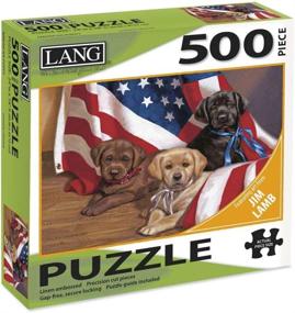 img 1 attached to LANG Puzzle American Artwork Completed