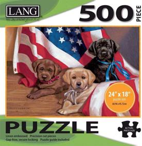 img 3 attached to LANG Puzzle American Artwork Completed