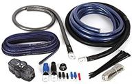 🔌 complete amp wiring kit: nvx xapk0 true spec 1/0 gauge 100% copper with 12 gauge speaker wire logo