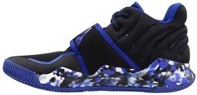 img 2 attached to Explore the Unisex-Child Deep Threat Basketball Shoe by adidas - Perfect for Style and Performance!