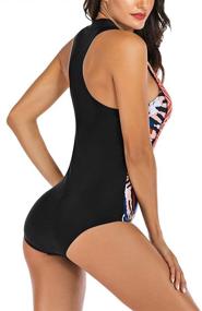 img 1 attached to SEBOWEL Sleeveless Surfing Swimwear Swimsuit Women's Clothing in Swimsuits & Cover Ups